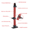 3 Car Jacks Car Repair Electric Hydraulic Jack