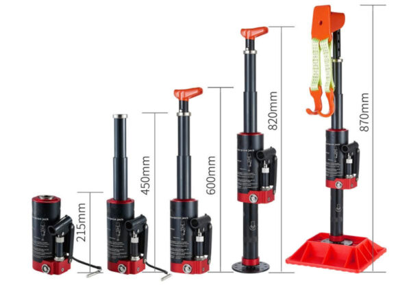 Offroad Recovery Tools Lifting Jack for Reovery Repair Kit Assembled Type Mini Size Portable Hydraulic Jack Lift Jack